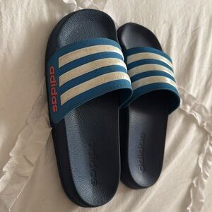 Boys Adidas Slides Size 1